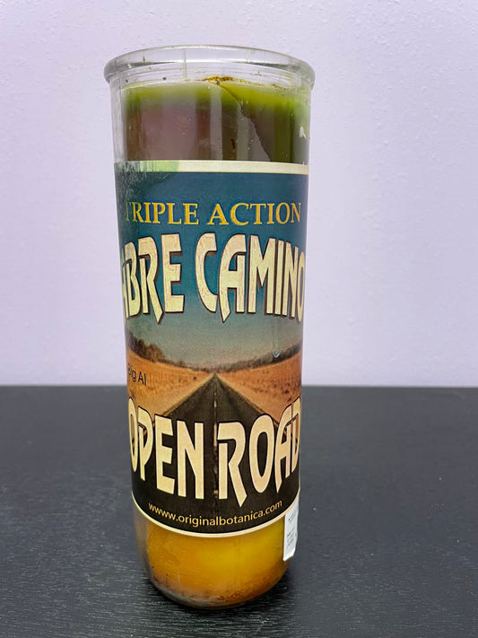 Abre Camino Open Road Custom Big Al Candle